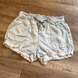 Aerie chambray shorts